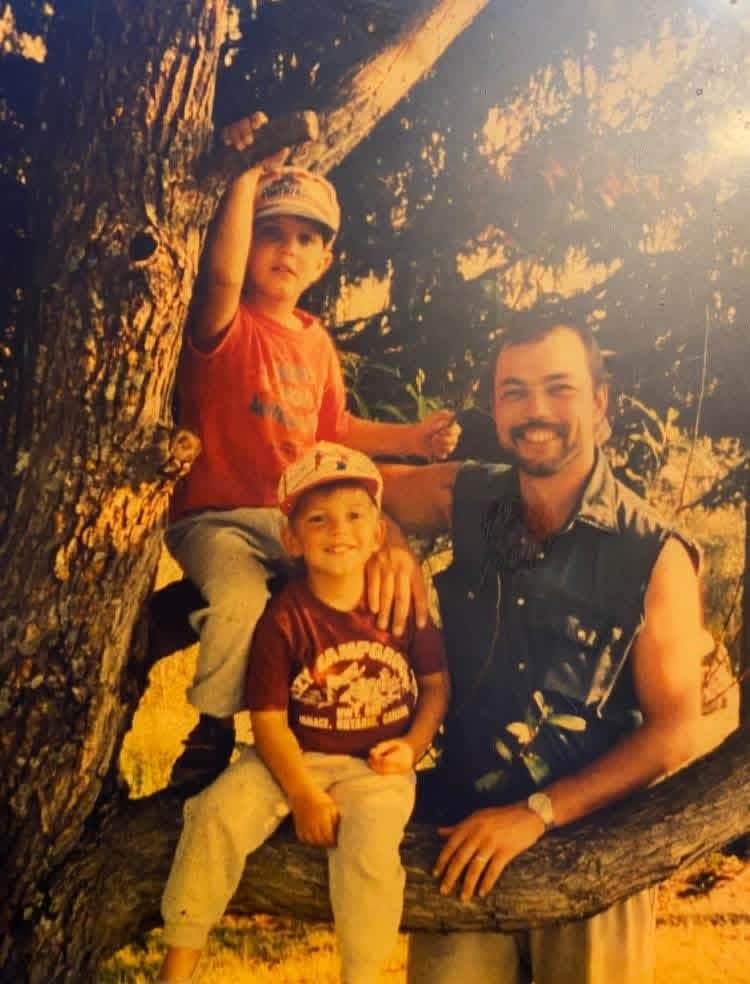 Our founder, his brother and his dad, Wally
